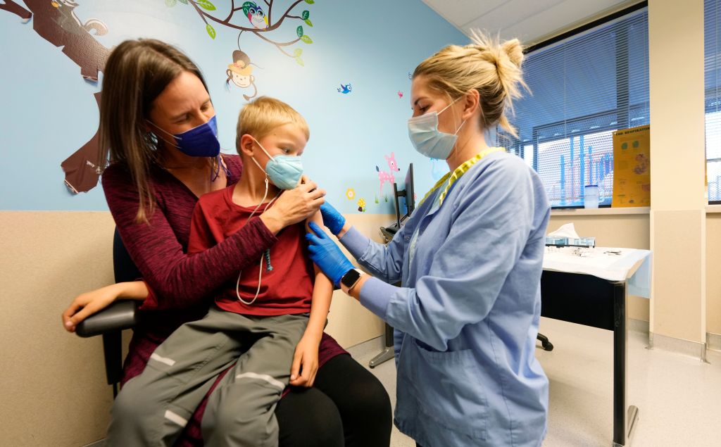 Photos: Elementary-age kids get their first COVID-19 vaccine shots