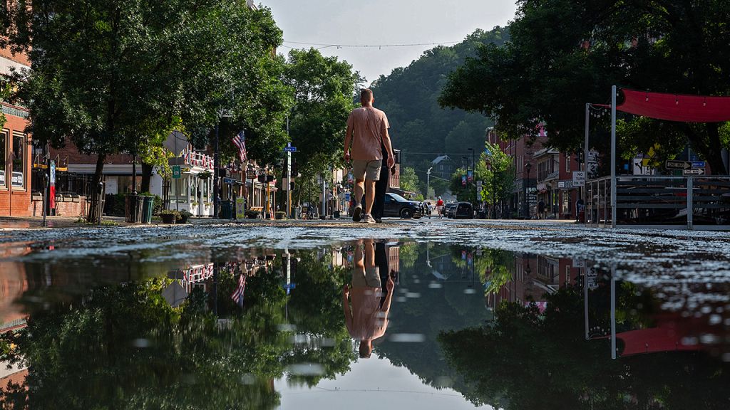 Catastrophic flooding swamps Vermont