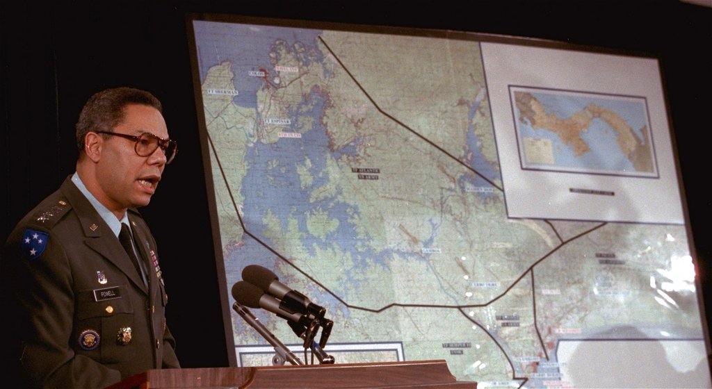 Gen. Colin Powell through the years