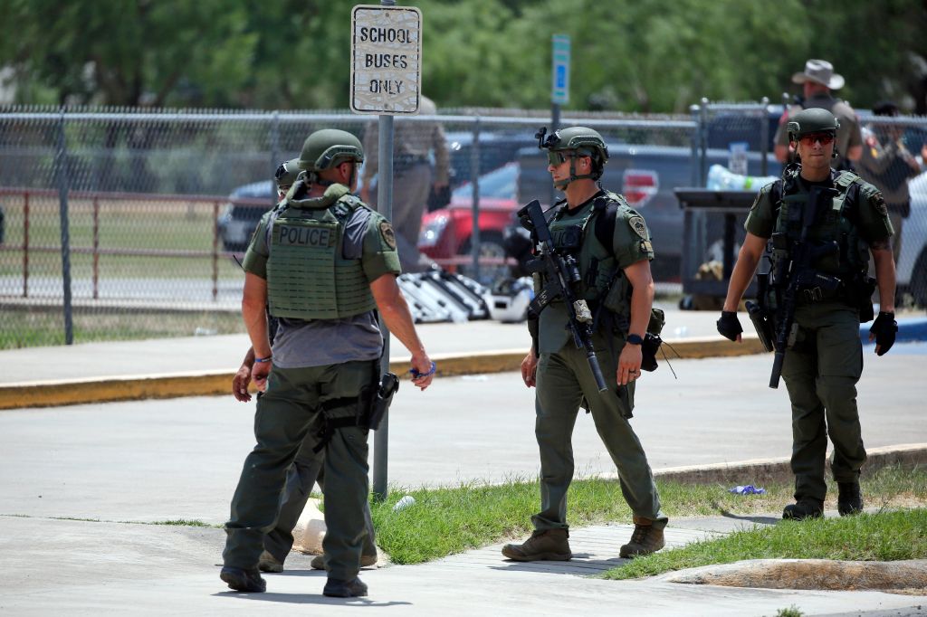 Images from the Robb Elementary shooting