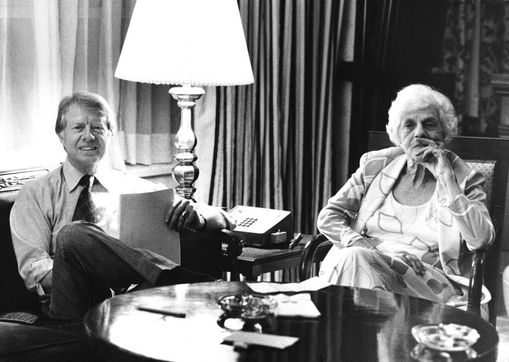 Jimmy Carter and his family
