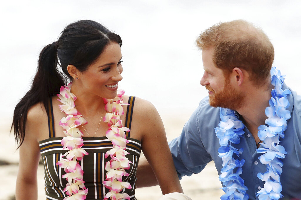 Photos: Prince Harry, Meghan celebrate second anniversary