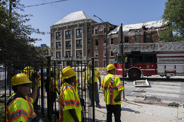 Photos: Chicago building explosion leaves 8 injured