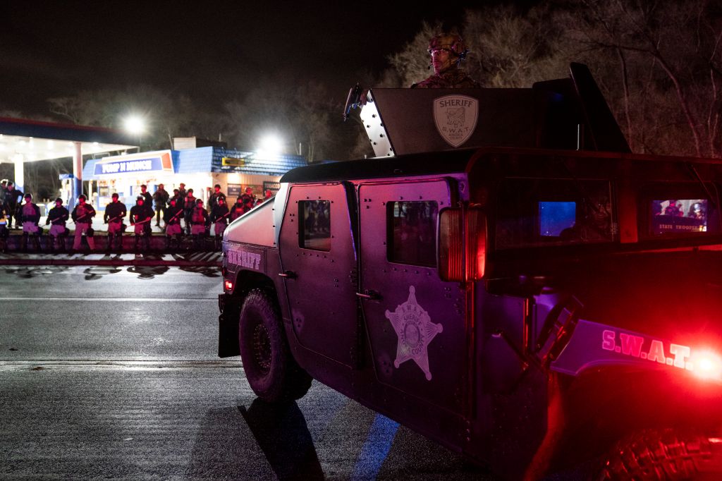 Photos: Protests continue in Minnesota after fatal police shooting of Daunte Wright