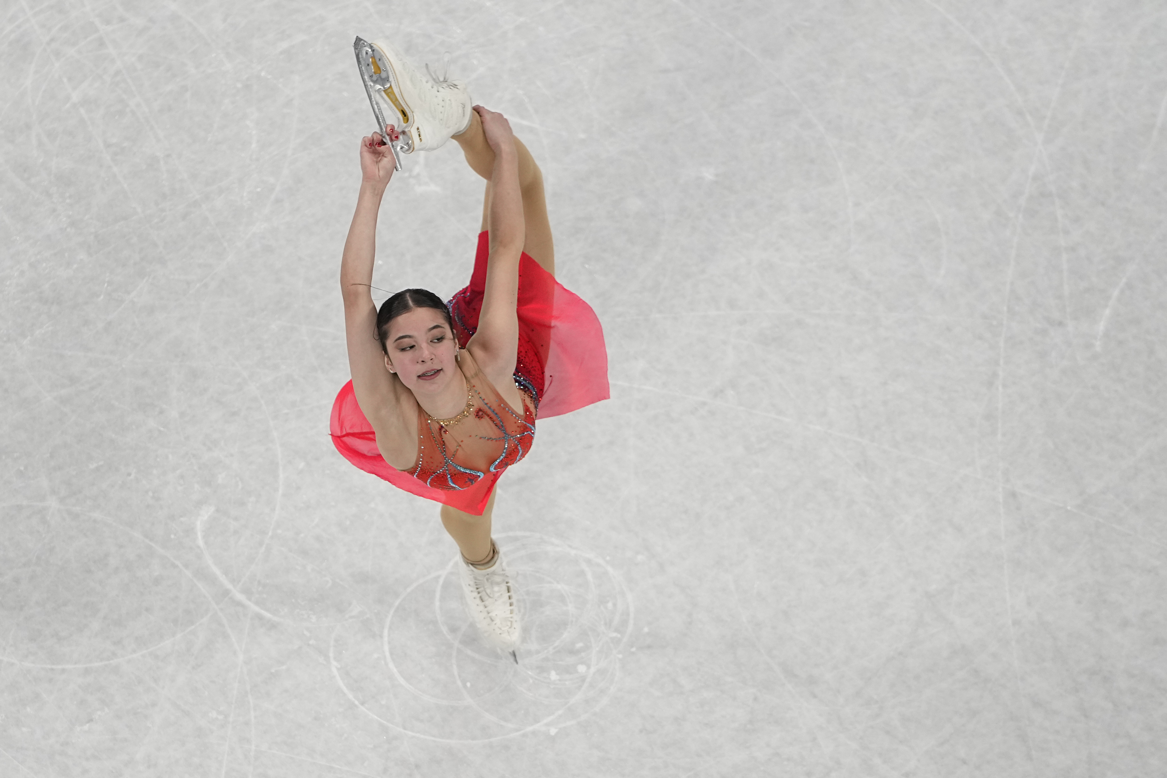 Photos: Olympic women's figure skating competition begins with short program