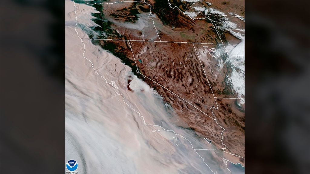 Smoke from wildfires turn skies orange over San Francisco, Bay Area