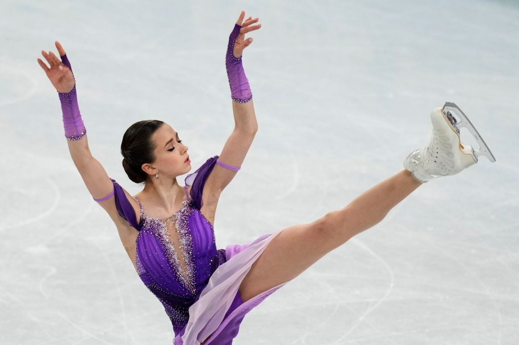 Photos: Olympic women's figure skating competition begins with short program