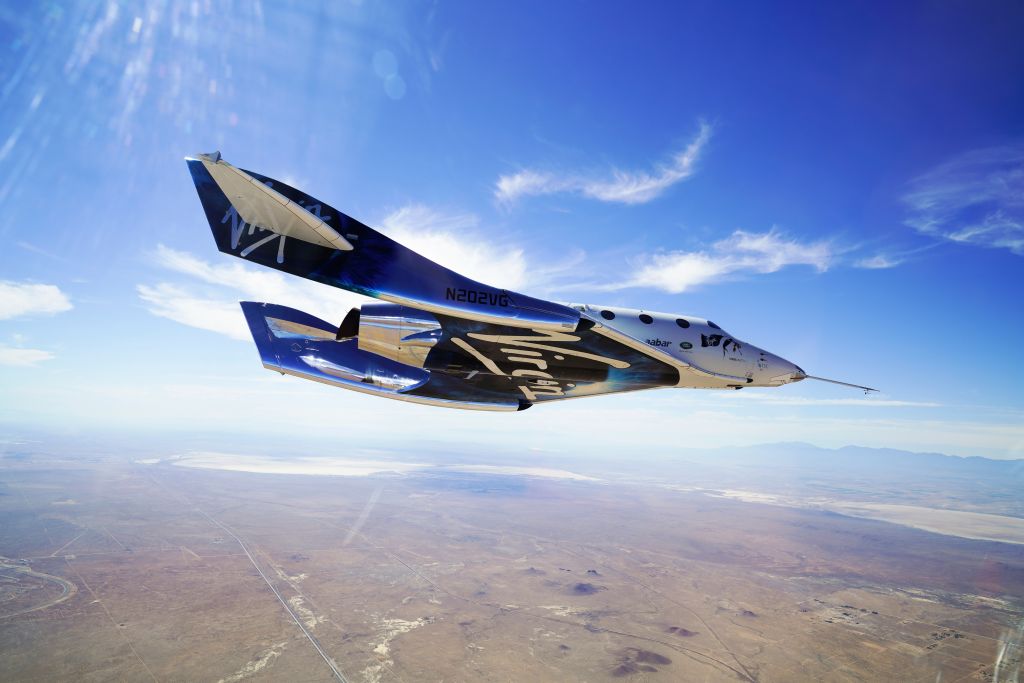 Richard Branson launches into space