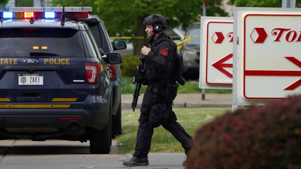Gunman opens fire in Buffalo supermarket