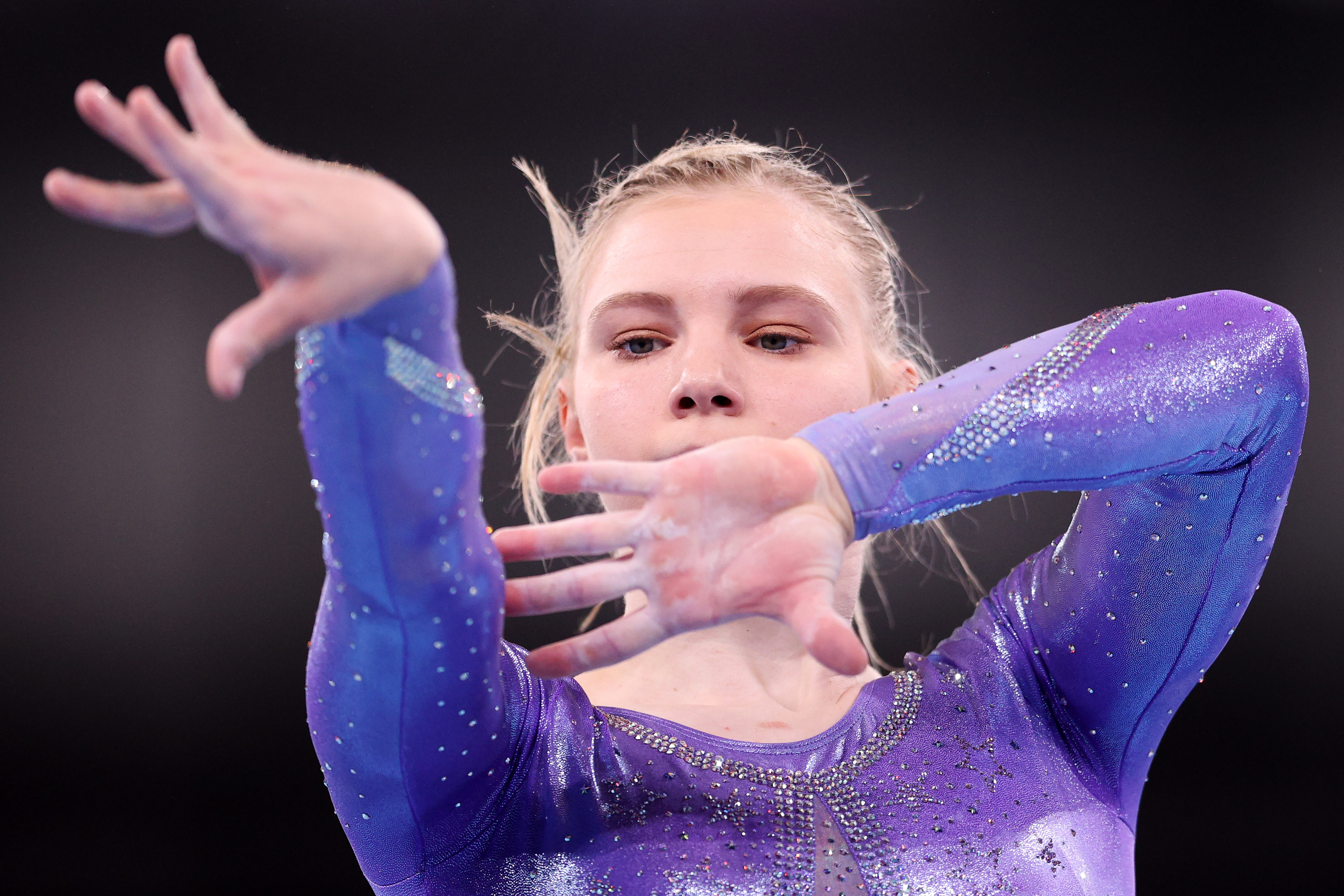 Photos: Simone Biles, women's gymnastics team train ahead of Tokyo Olympics