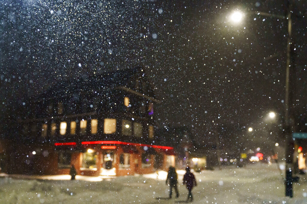 Winter weather blankets northeast