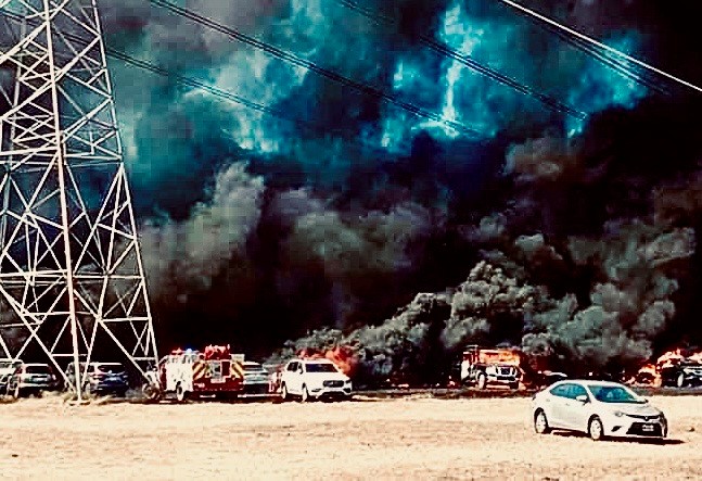 73 cars destroyed by fire, explosions at pumpkin patch