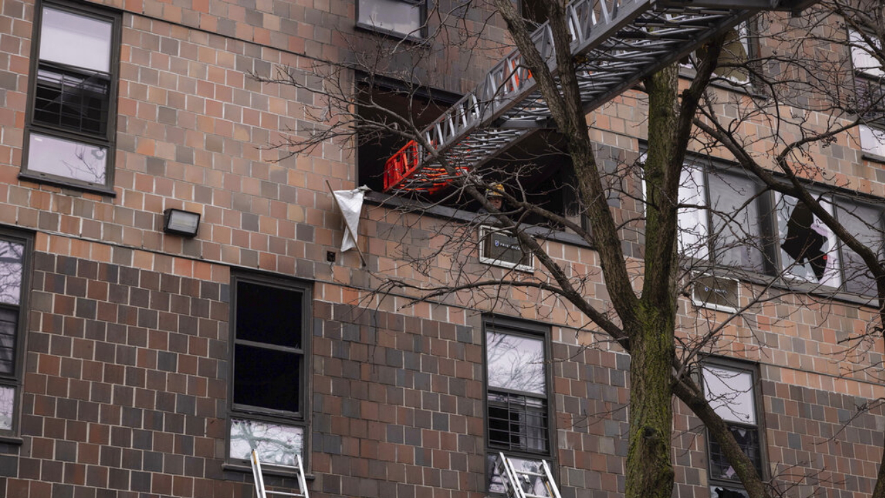 Photos: NYC apartment fire