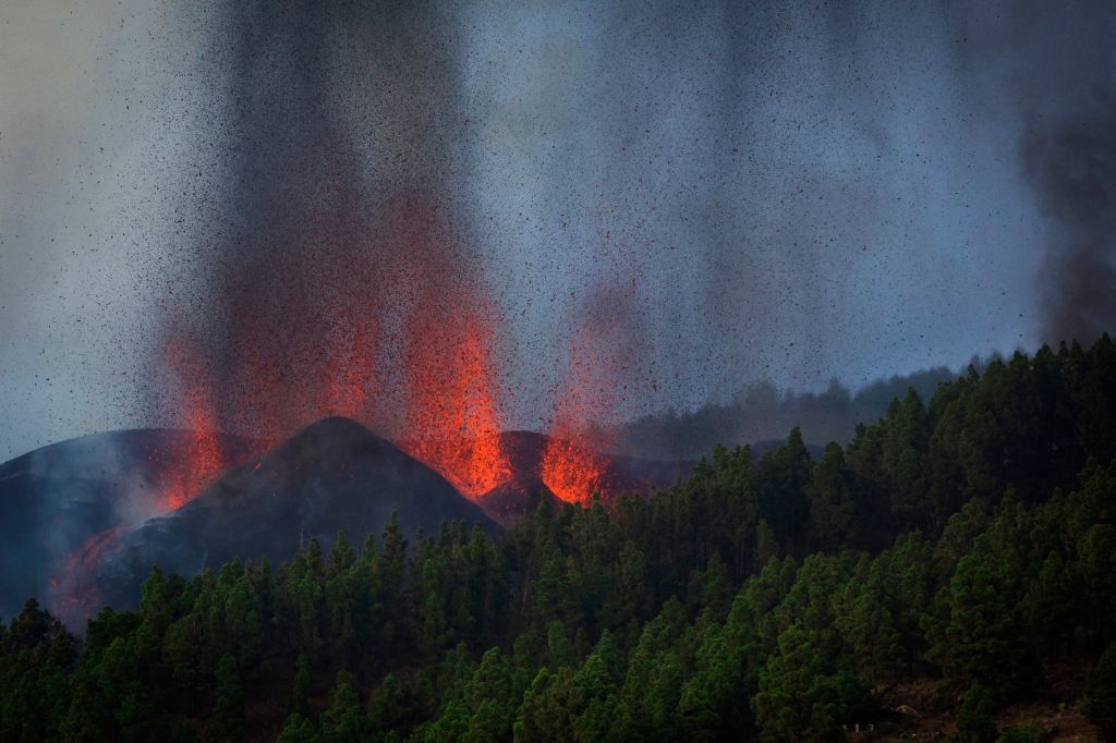 Photos: Volcano on Spain's Canary Islands erupts, sparking mass evacuations