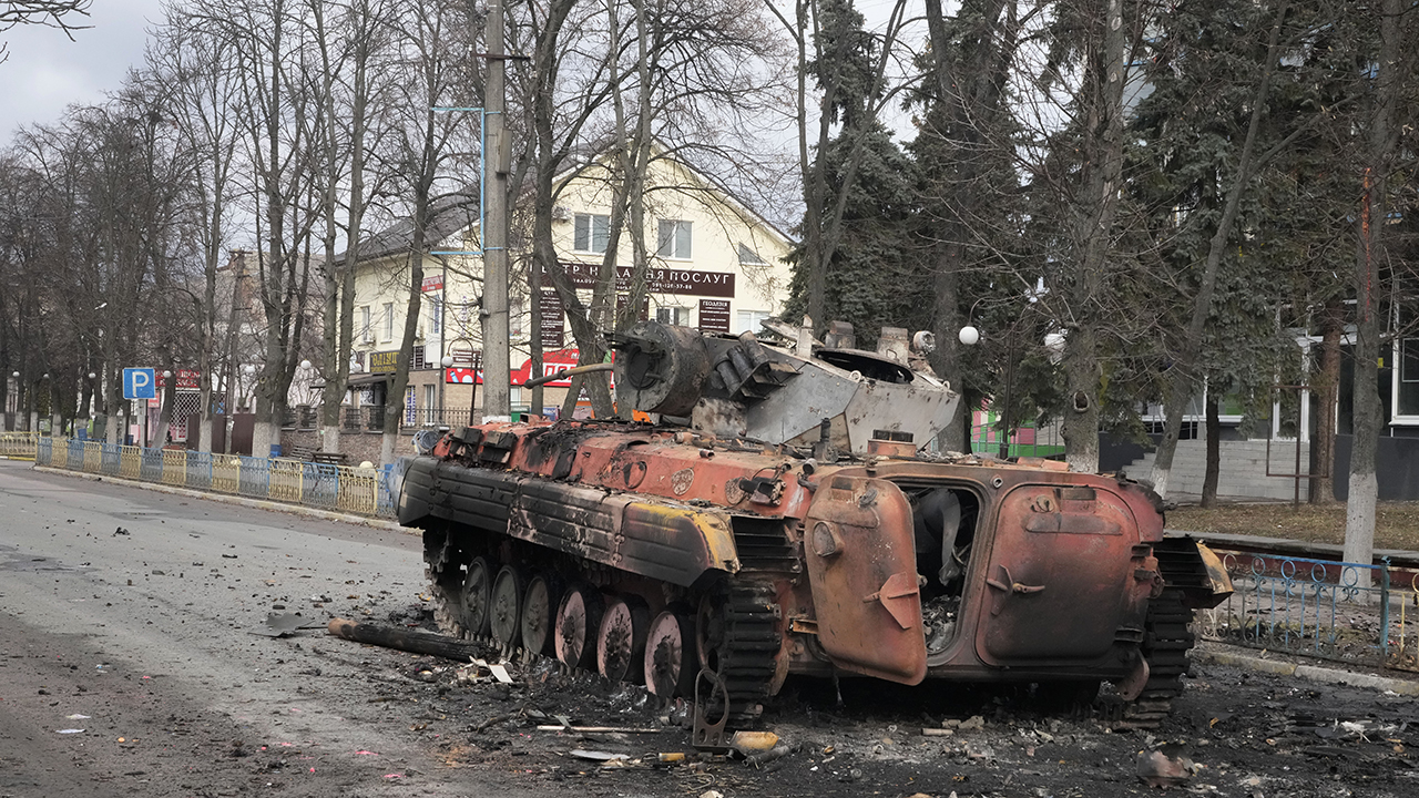 Photos: Russian invasion into Ukraine enters ninth day
