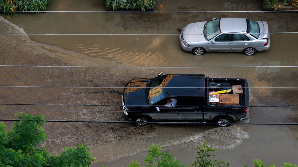 Catastrophic flooding swamps Vermont