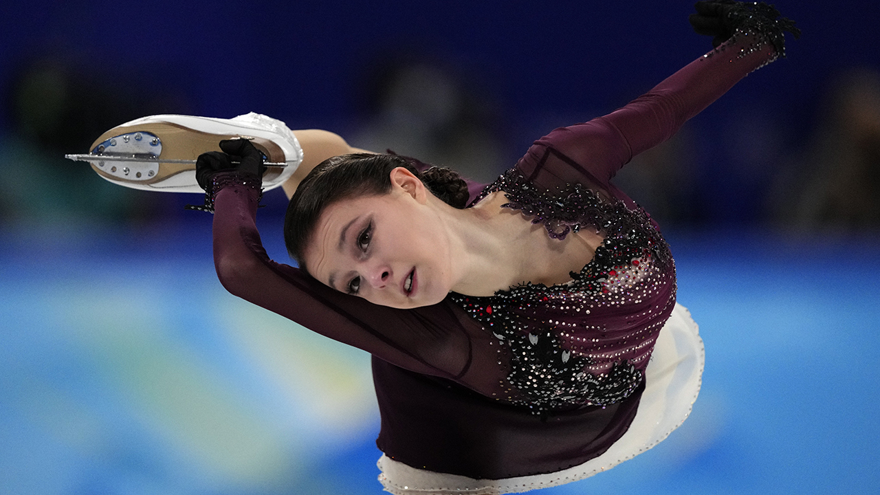 Women's free skate program at the Beijing Olympics
