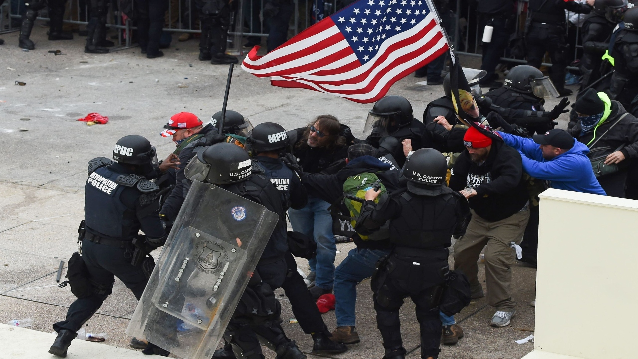 Trump protesters storm US Capitol