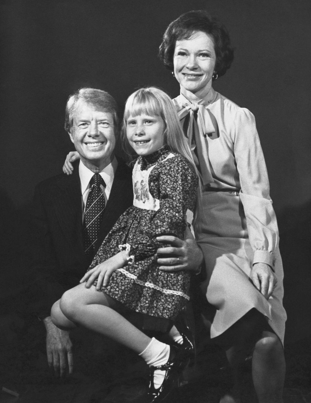 Jimmy Carter and Rosalynn Carter in 1976