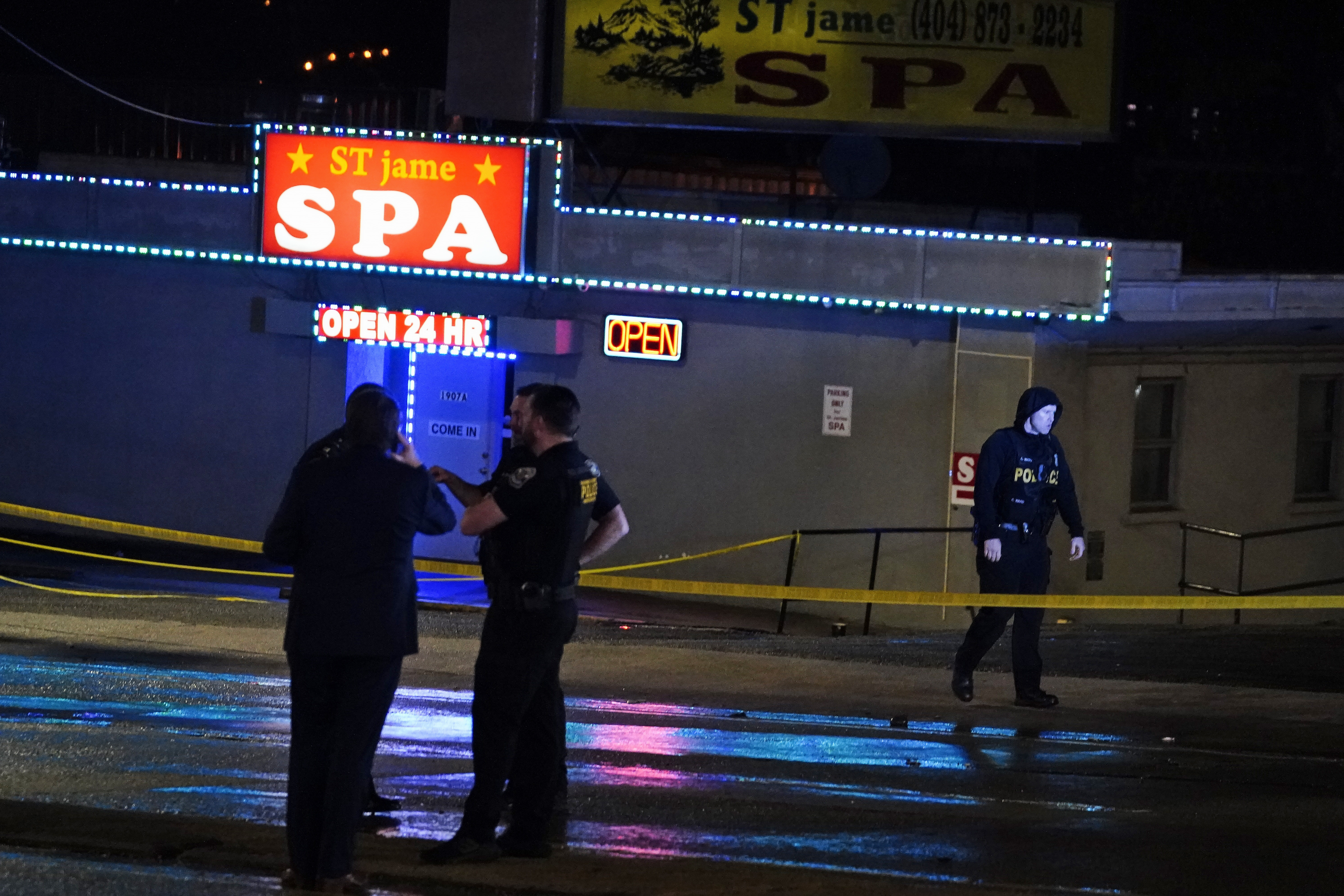 Photos: 8 killed, suspect arrested in deadly Georgia spa shootings