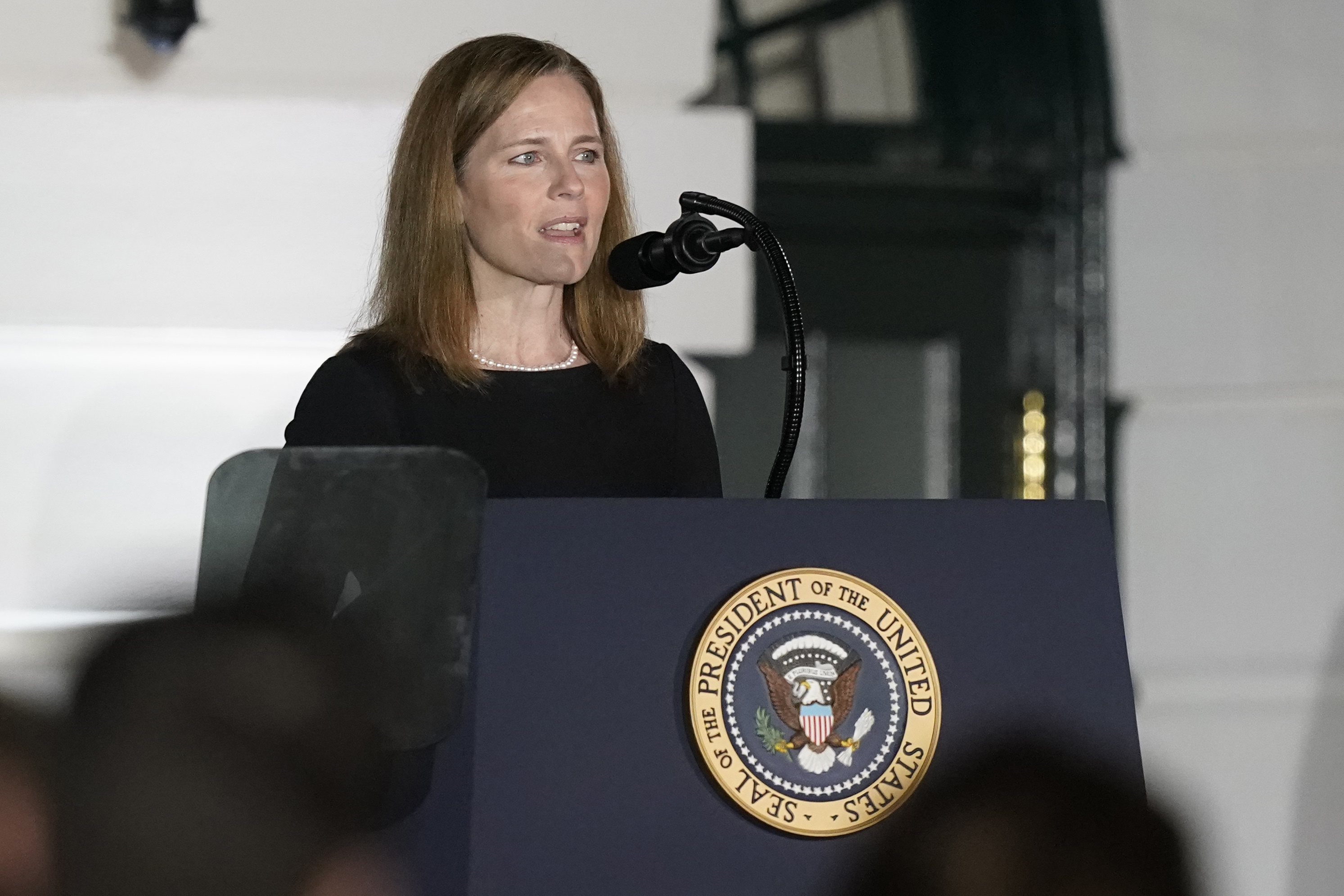 Photos: Amy Coney Barrett sworn in as Supreme Court justice