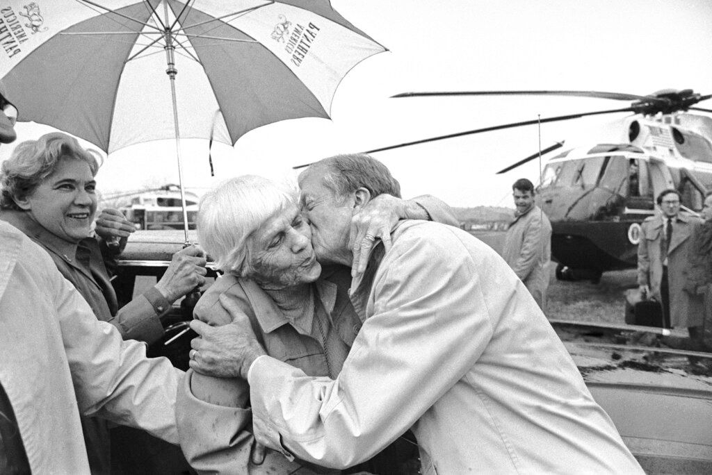 Jimmy Carter and his family