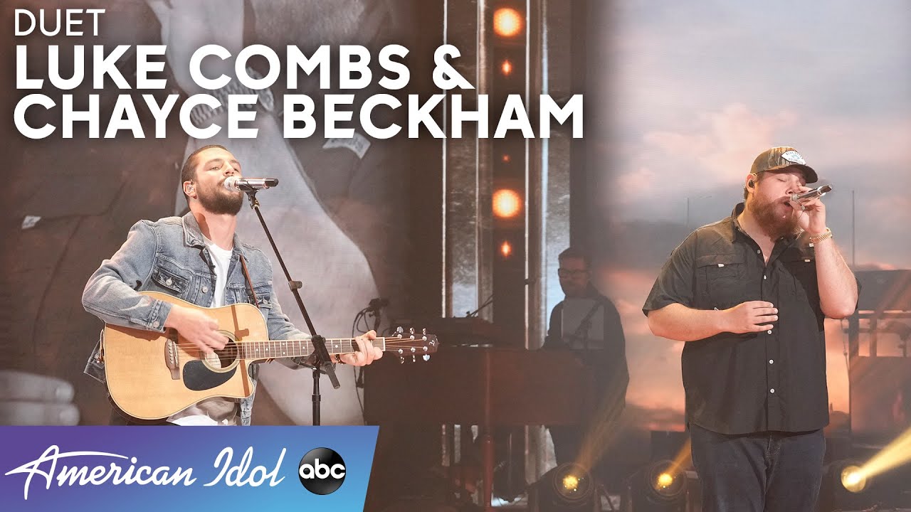 Luke Combs and Chayce Beckham