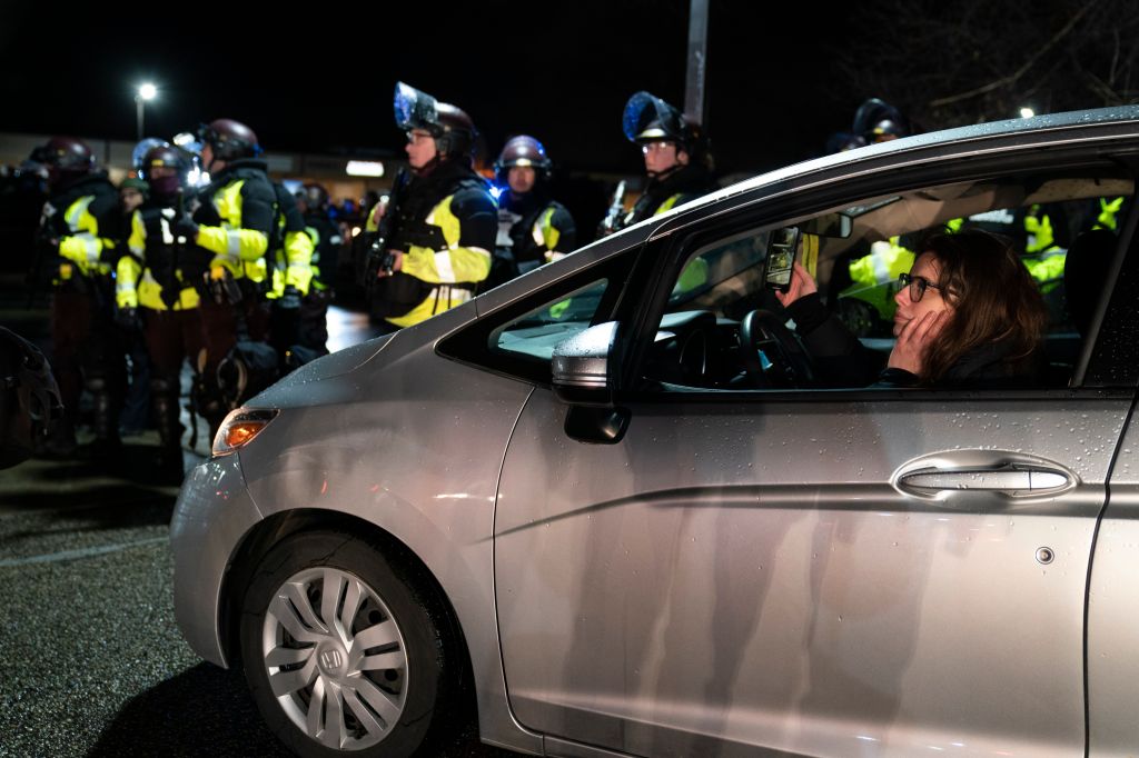 Photos: Protests continue in Minnesota after fatal police shooting of Daunte Wright