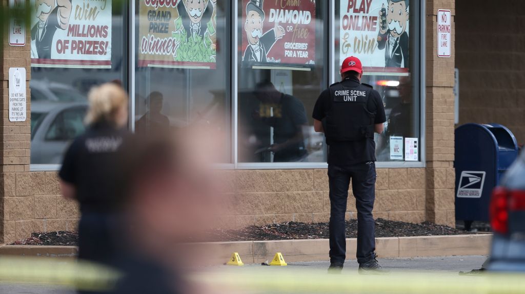Gunman opens fire in Buffalo supermarket