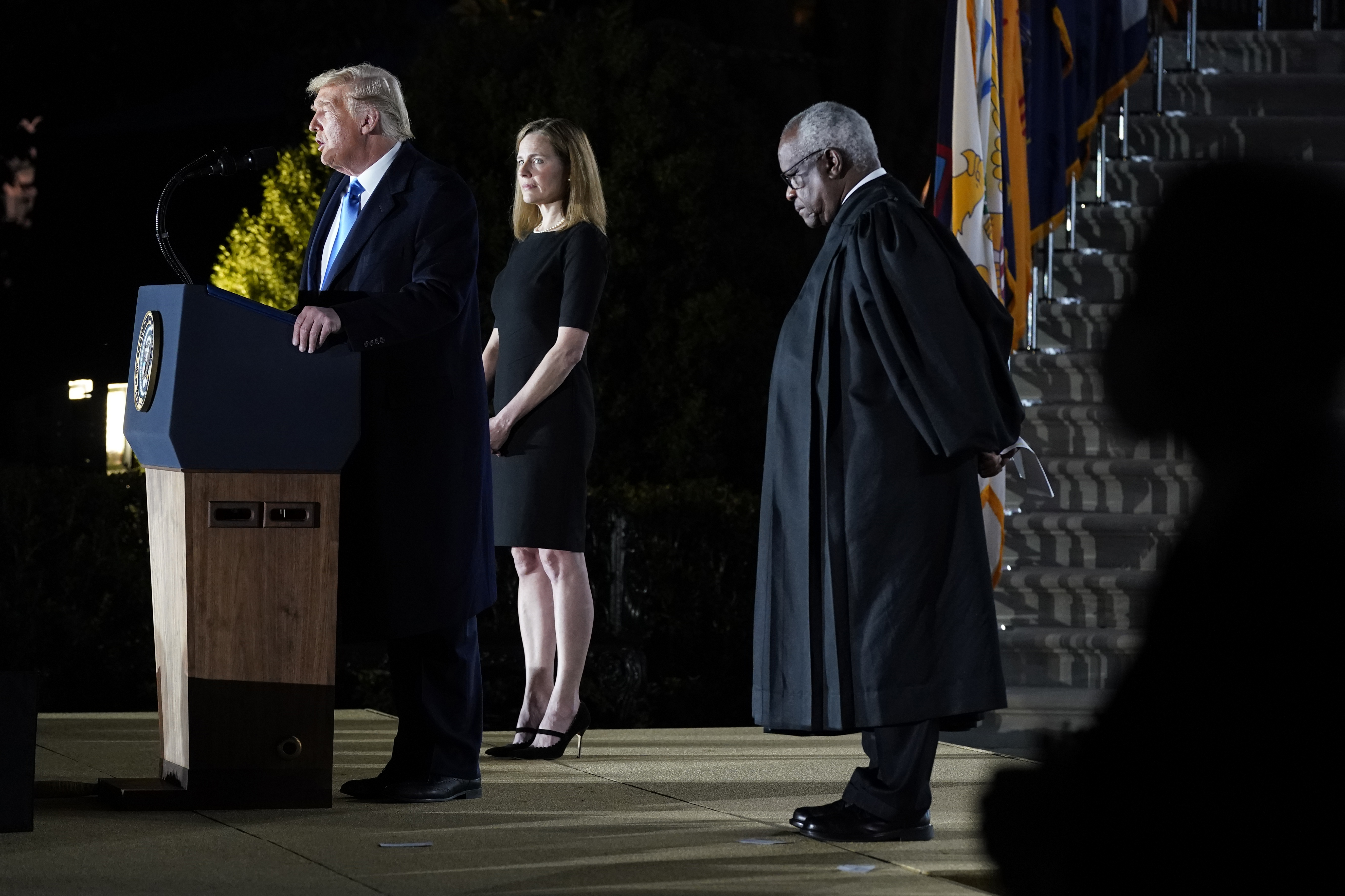 Photos: Amy Coney Barrett sworn in as Supreme Court justice