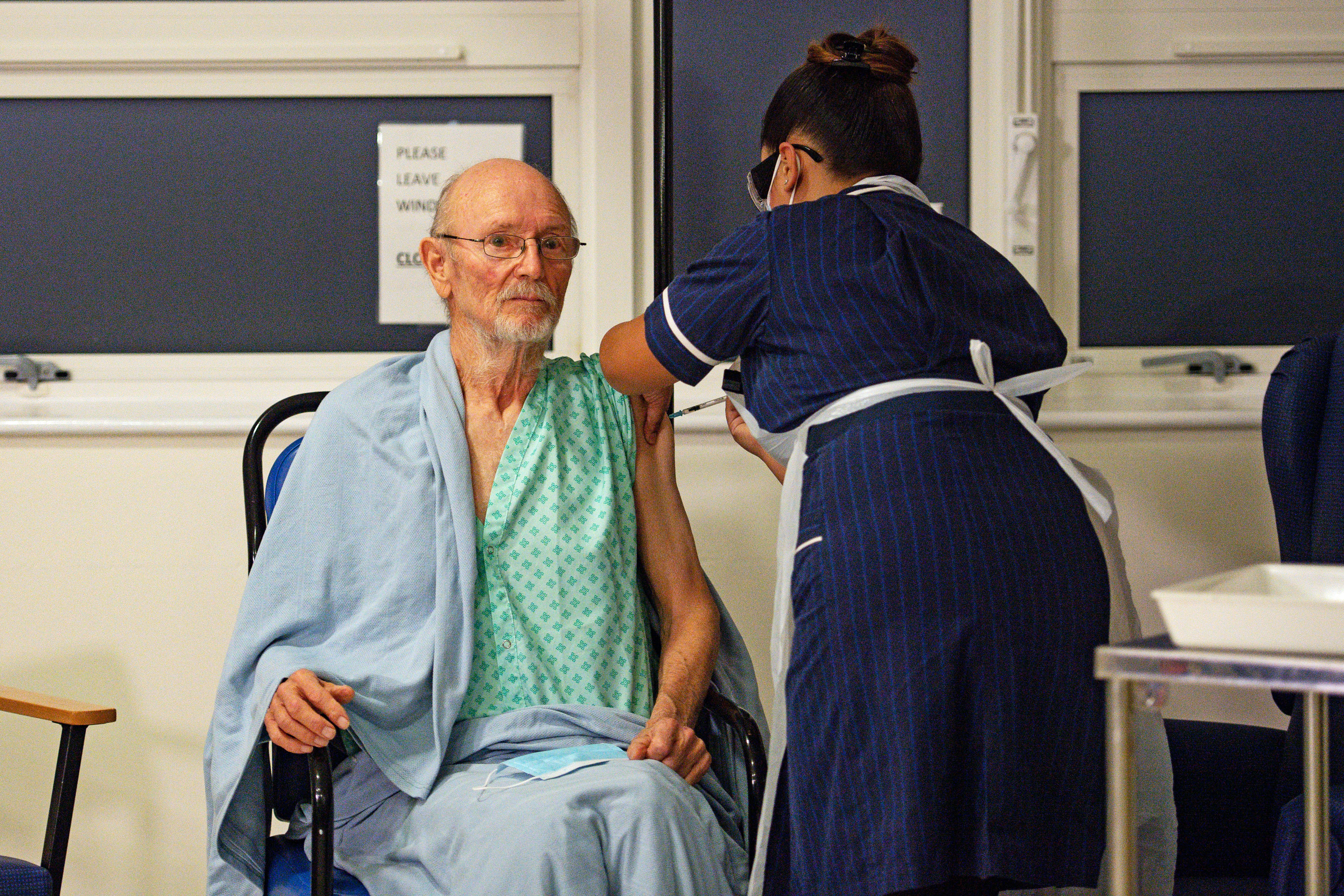 Photos: United Kingdom gives first doses of COVID-19 vaccine