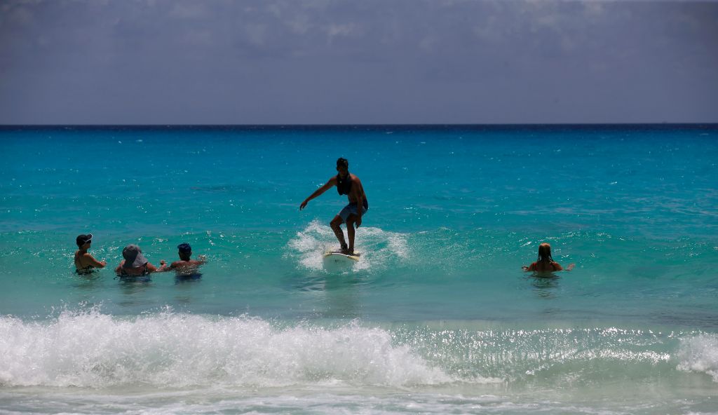 Photos: Hurricane Grace approaches Mexico's Yucatan Peninsula