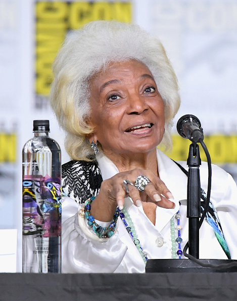 Nichelle Nichols through the years