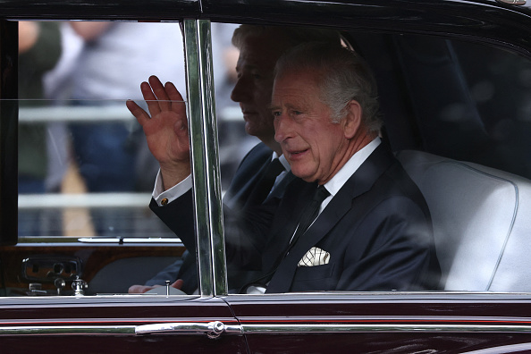 Photos: Crowds gather ahead of Queen Elizabeth II's coffin procession