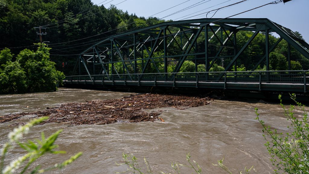Catastrophic flooding swamps Vermont
