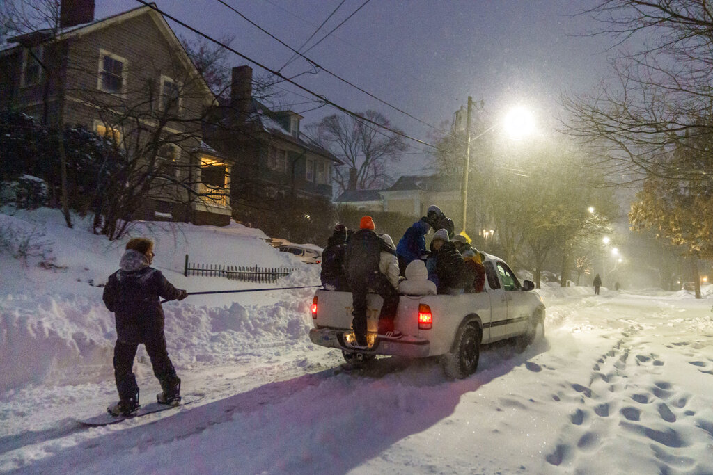 Winter weather blankets northeast