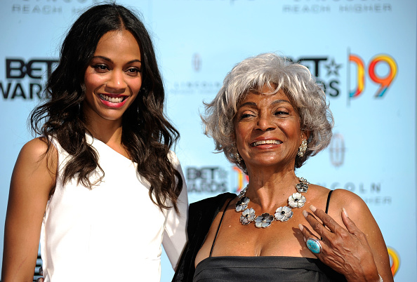 Nichelle Nichols through the years