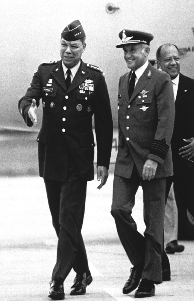 Gen. Colin Powell through the years