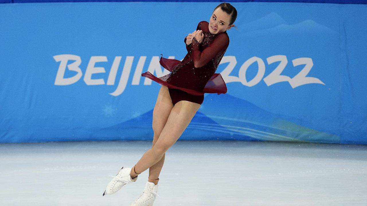 Women's free skate program at the Beijing Olympics