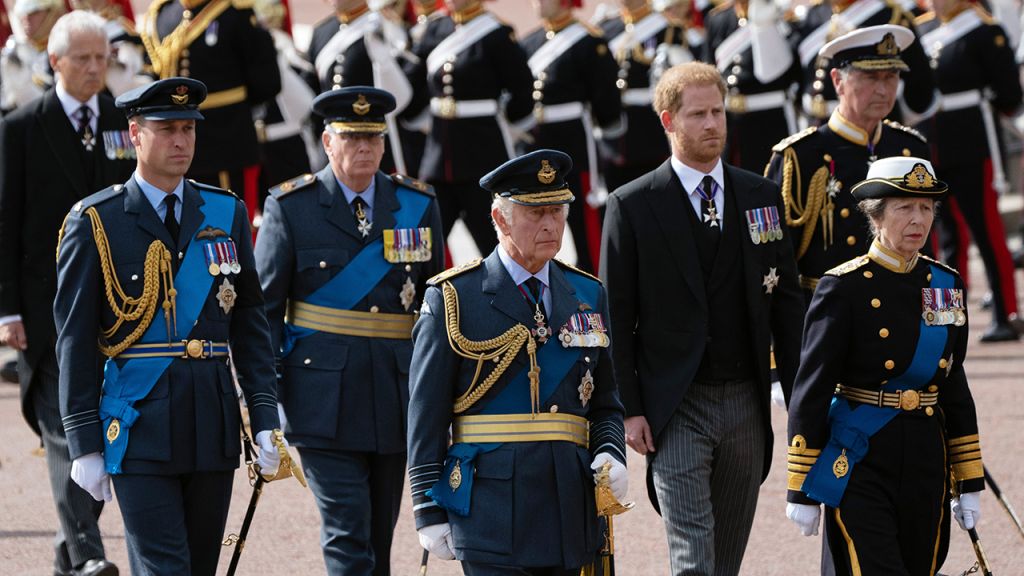 Photos: Thousands line procession route to honor Queen Elizabeth II