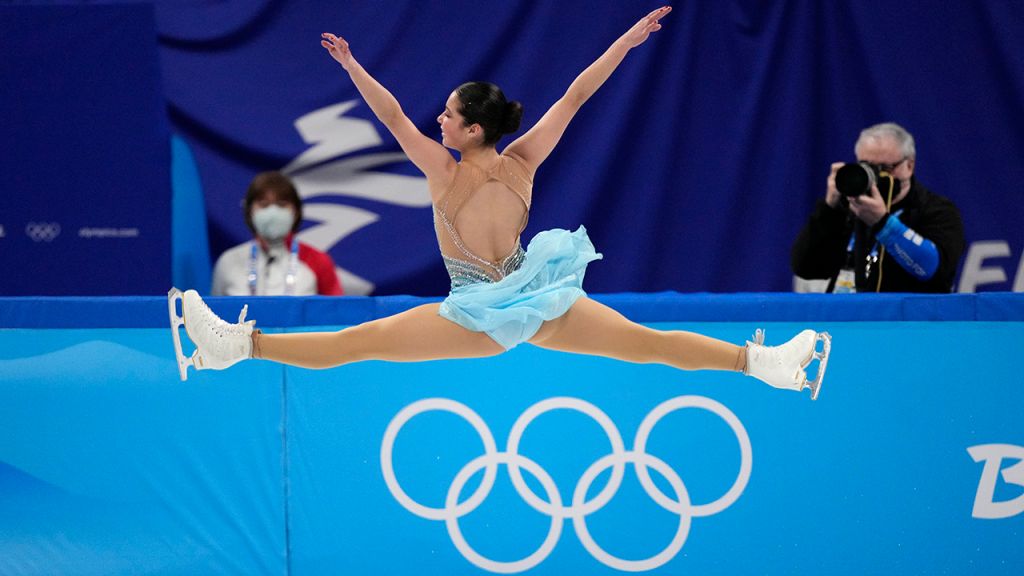 Women's free skate program at the Beijing Olympics