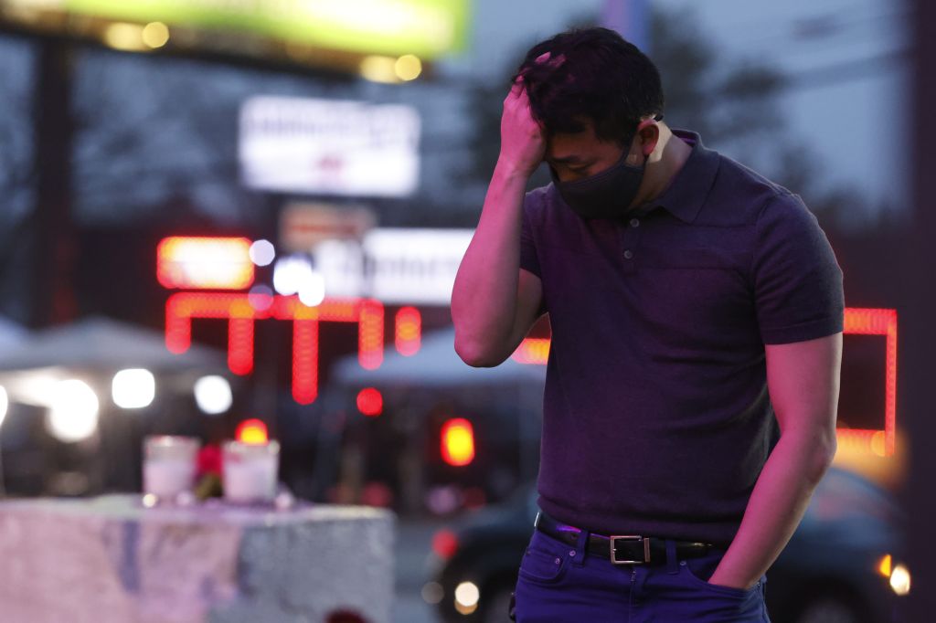 Photos: Demonstrations, vigils held across country in wake of Atlanta spa shootings
