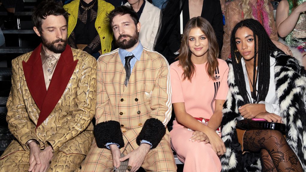 Gucci Twinsburg - Front Row - Milan Fashion Week Spring/Summer 2023