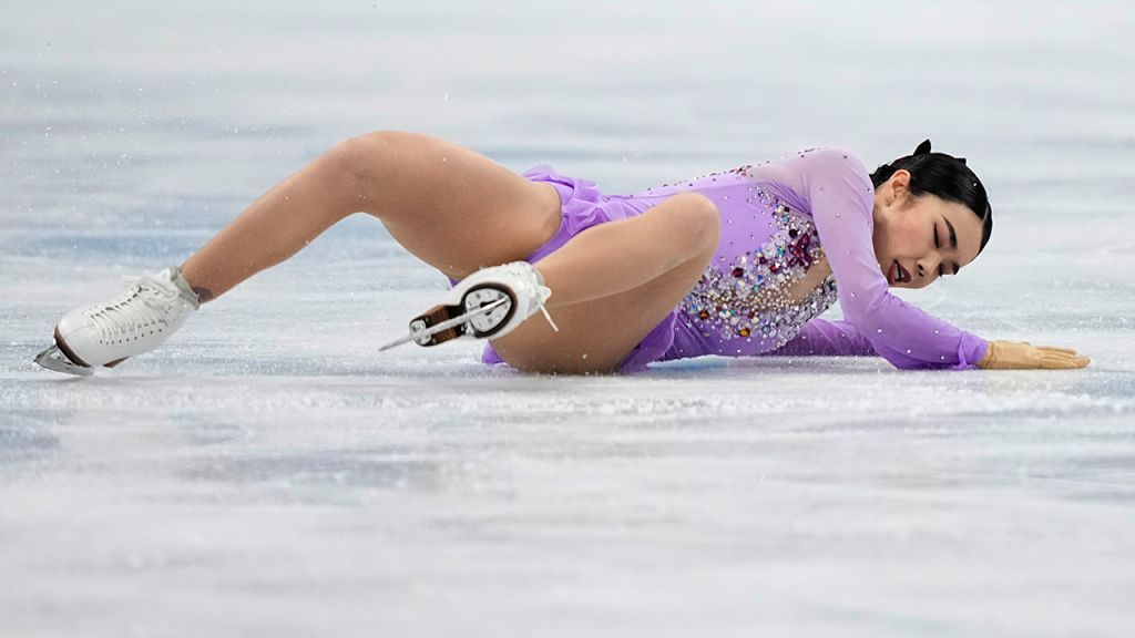 Women's free skate program at the Beijing Olympics