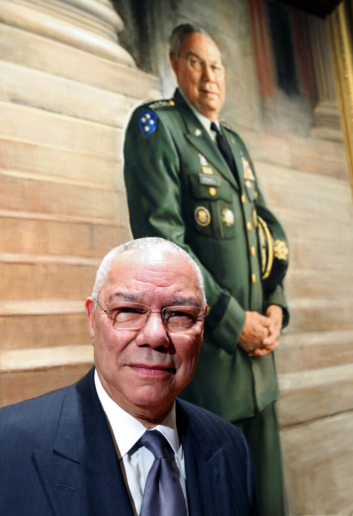 Gen. Colin Powell through the years