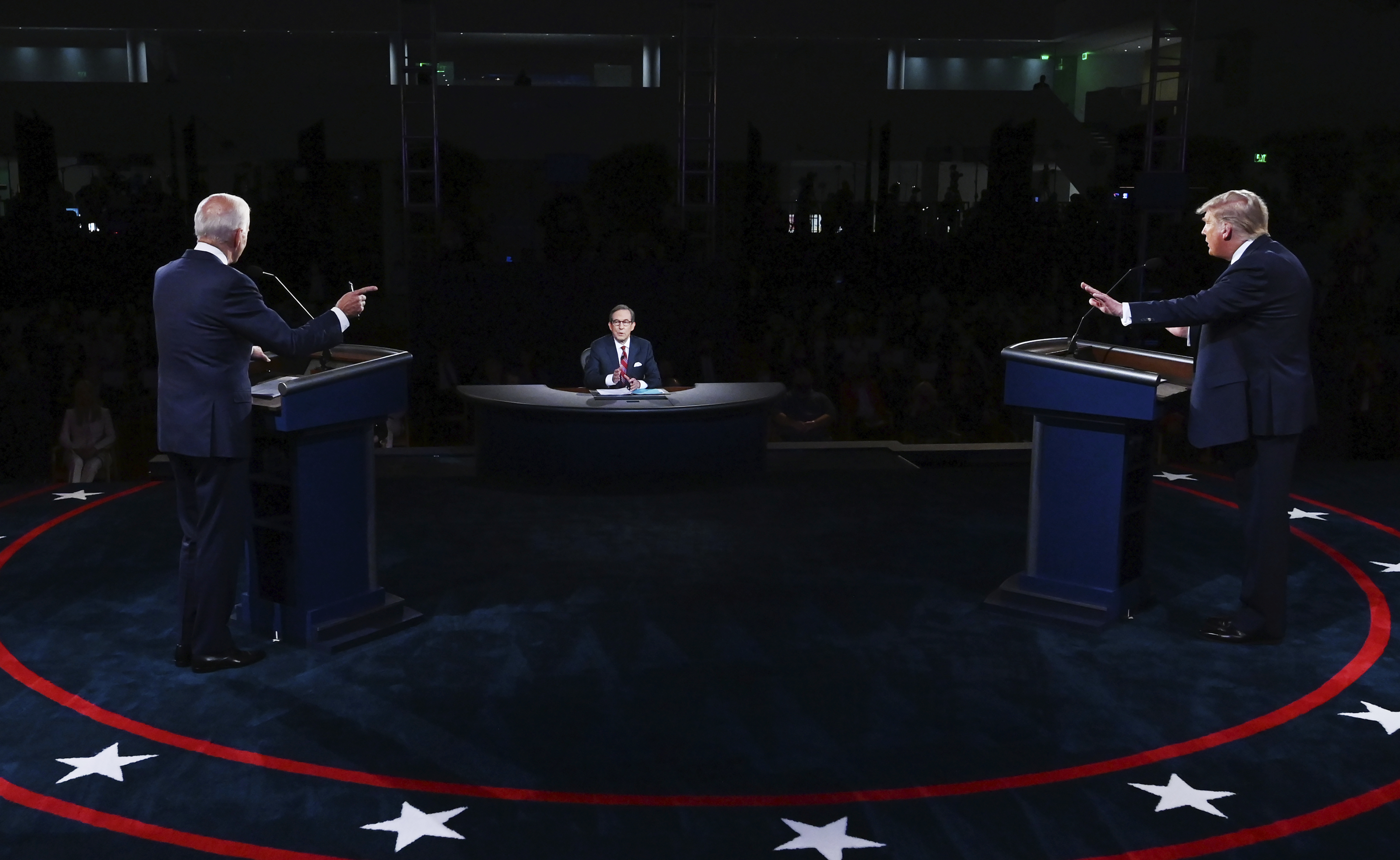 Trump, Biden face off in first presidential debate