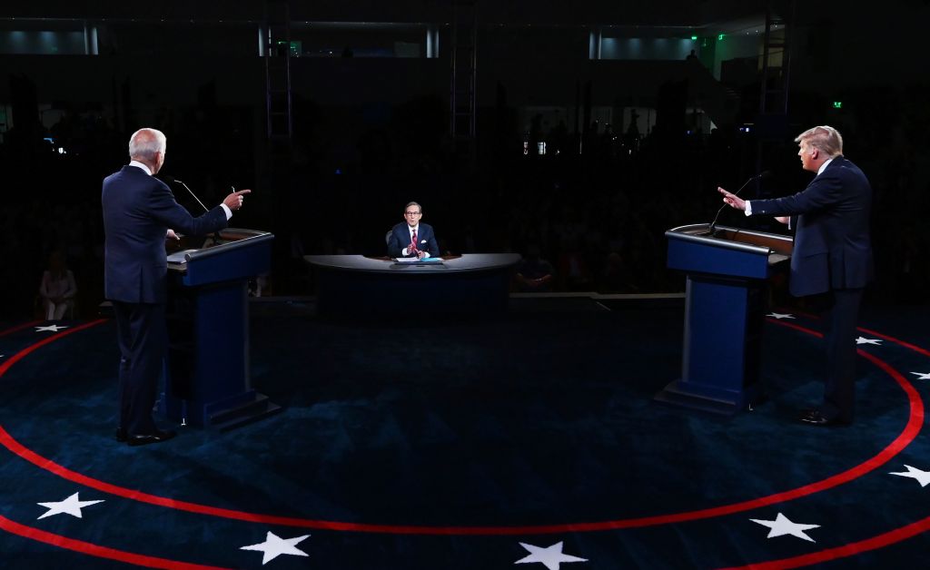 Trump, Biden face off in first presidential debate