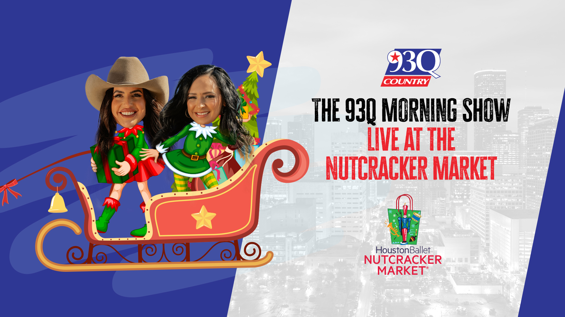 93Q at the Nutcracker Market 2022