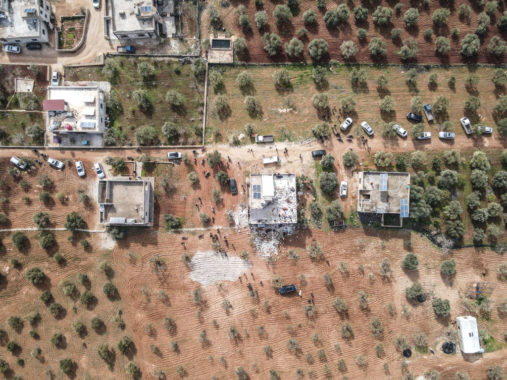 Photos: US special forces conduct counterterrorism raid in Syria