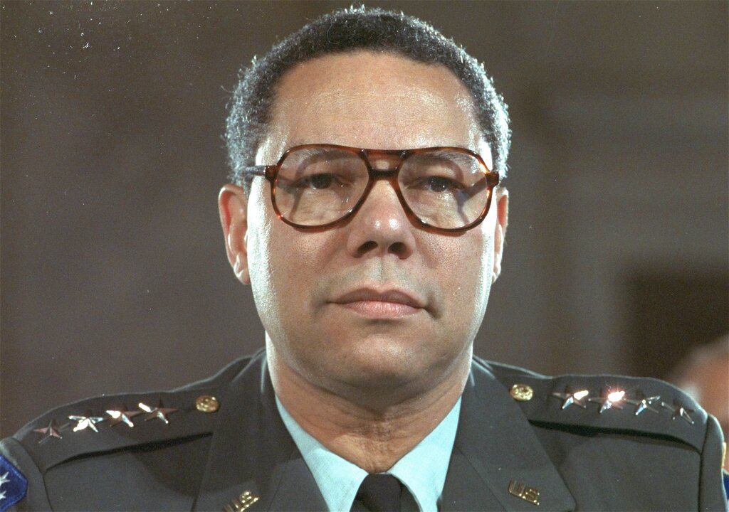Gen. Colin Powell through the years